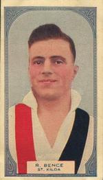 1933 Hoadley's Victorian Footballers #95 Roy Bence Front